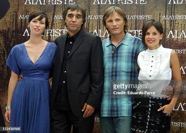 Ariadna Gil, Agustin Diaz Yanes, Director, Viggo Mortensen and Elena Anaya