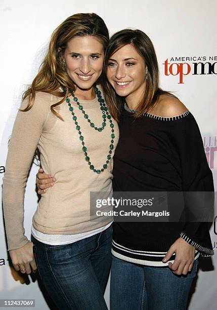 Margaux Guerard and Stella Keitel during The alice + olivia Fall 2006 Collection with a Special Tribute to Susan G. Komen Breast Cancer Foundation...