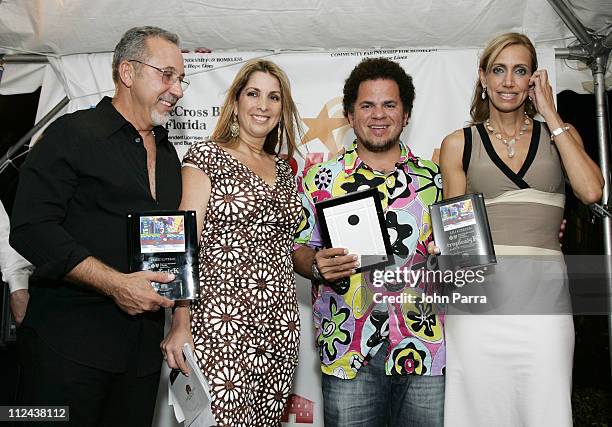 Emilio Estefan, Amarilis Osorio's, Romero Britto and Lily Estefan