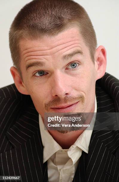 Ethan Hawke during "Before Sunset" Press Conference with Ethan Hawke, Julie Delpy and Richard Linklater at The Four Seasons Hotel in Beverly Hills,...