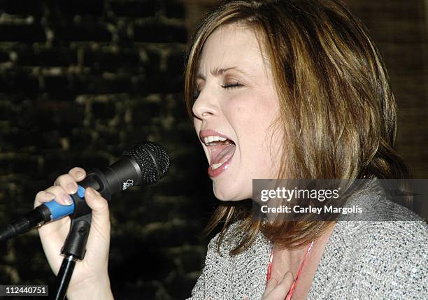 Martha Byrne of "As The World Turns" during Martha Byrne Celebrates the Release of Her Album "The Other Side" at SOHO:323 in New York City, New York,...