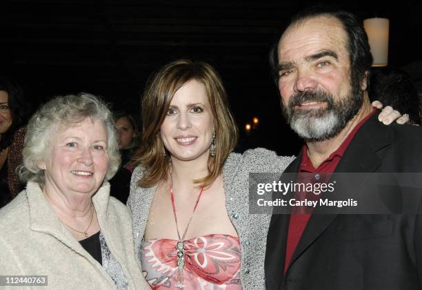 Martha Byrne of "As The World Turns" with her parents Mary Byrne and Terry Byrne