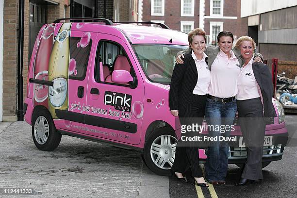 Kerry Katona during National Launch of Pink Ladies Taxi Service - Photocall at Hilton Hotel in London, Great Britain.
