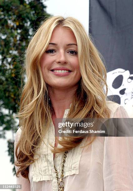 Cat Deeley during "Peter Pan" Characters Wander Kensington Gardens for Great Ormond Street Hospital - July 23, 2005 at Kensington Gardens in London,...