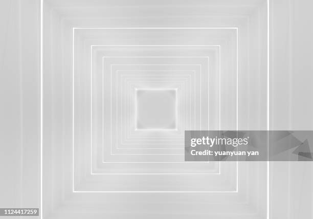 3d render tunnel background - futuristic tunnel stock pictures, royalty-free photos & images