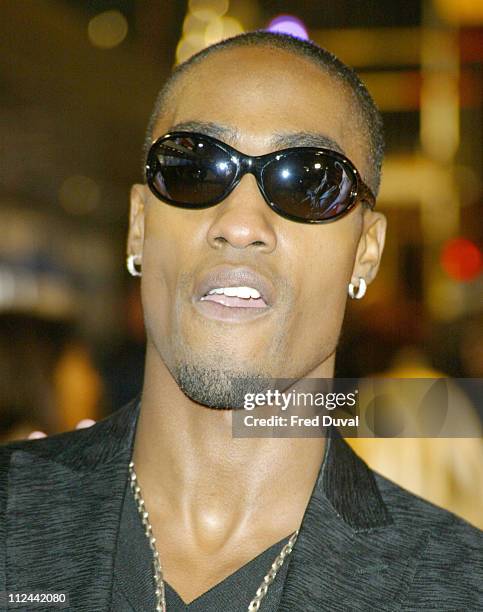 Simon Webbe of Blue during "Starsky and Hutch" London Premiere - Arrivals at Odeon Leicester Square in London, Great Britain.