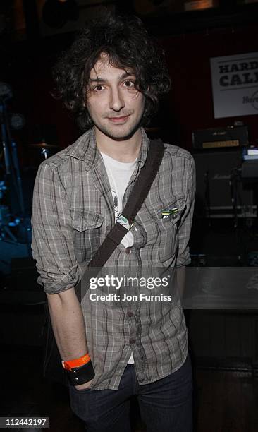 Alex Zane attends The Road To Hard Rock Calling at Hard Rock Cafe on April 24, 2008 in London, England.