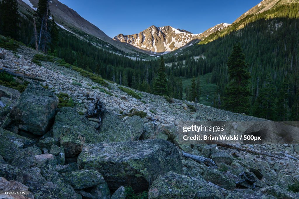 Morning Hike On La Plata Peak - Colorado
