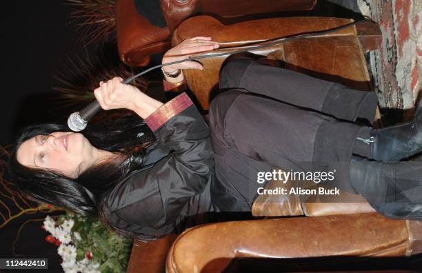 Barbara Kopple during 2005 Sundance Film Festival - Conversations at the Lodge with Barbara Kopple at Filmmaker's Lodge in Park City, Utah, United...