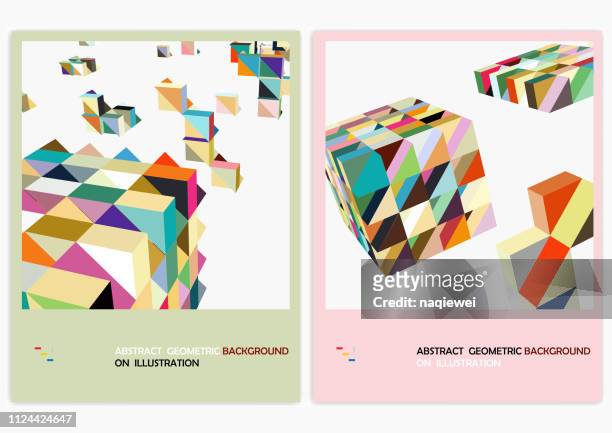 ilustrações, clipart, desenhos animados e ícones de vector cubo padrão planos de fundo - rubiks