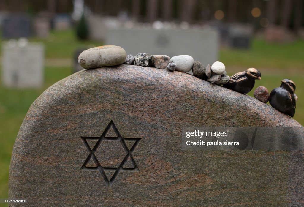 Jewish Rocks Stones On Jewish Grave High-Res Stock Photo - Getty Images