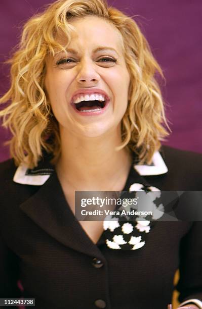 Brittany Murphy during "Uptown Girls" Press Conference with Brittany Murphy, Dakota Fanning and Jesse Spencer at Four Seasons Hotel in Beverly Hills,...