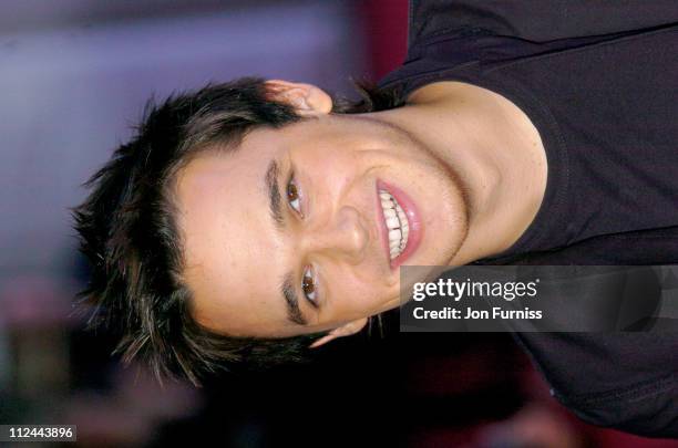 Gareth Gates during The 2004 Brit Awards - Arrivals at Earls Court in London, Great Britain.