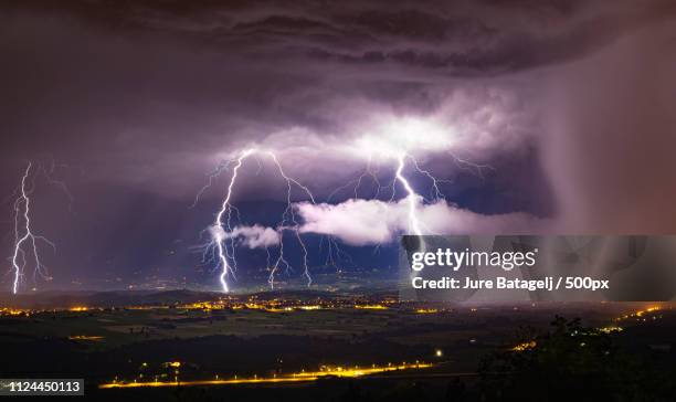 in the red zone - hailstorm stock pictures, royalty-free photos & images