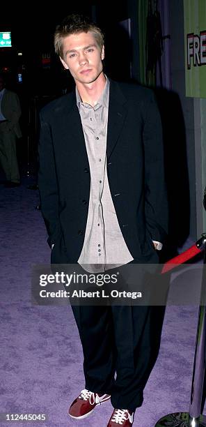 Chad Michael Murray during Premiere of "Freaky Friday" at El Capitan Theater in Hollywood, California, United States.