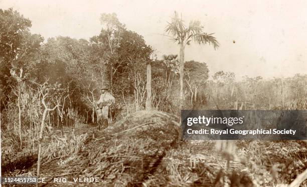 Source - Rio Verde, Bolivia, 1907. Artist Percy Harrison Fawcett.