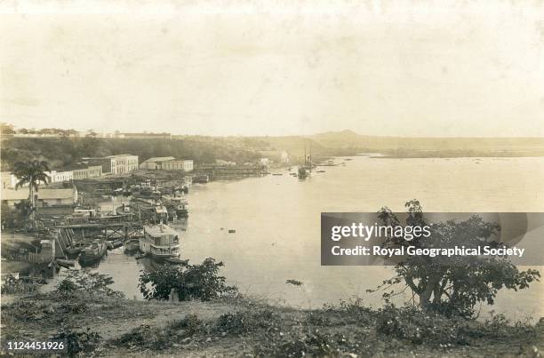 Corumba, Brazil, 1908. Artist Percy Harrison Fawcett.