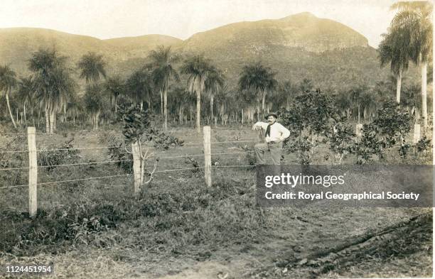 Ukurum near Corumba, Brazil, 1908. Artist Percy Harrison Fawcett.