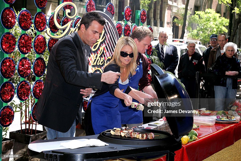 Actors Cameron Mathison, Kelly Ripa and Neil Patrick Harris film ...