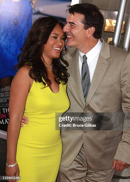 Chris Noth and girlfriend Tara Wilson attend the premiere of "Sex and the City: The Movie" at Radio City Music Hall on May 27, 2008 in New York City.