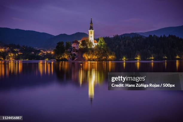 bled. slovenia - eslovenia stock pictures, royalty-free photos & images