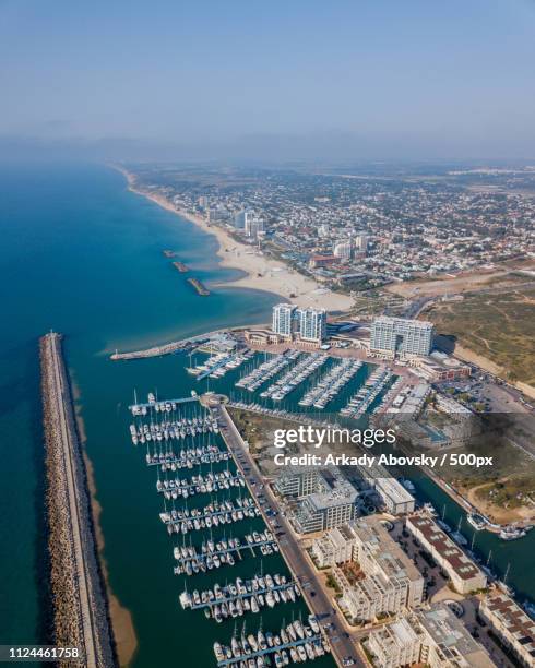 marina in herzliya - herzliya marina bildbanksfoton och bilder