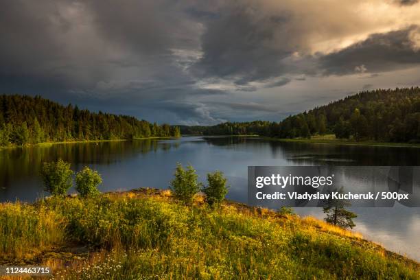 photographic image - lake ladoga stock pictures, royalty-free photos & images