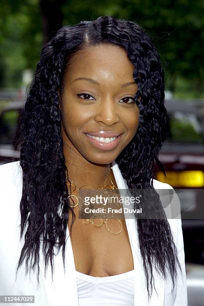 Sabrina Washington of Mis-teeq during 2003 Ivor Novello Awards - May 22, 2003 at Grosvenor House Hotel in London, United Kingdom.
