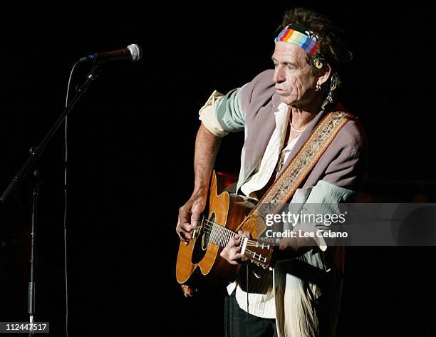 Keith Richards during Return To Sin City: A Tribute To Gram Parsons at Santa Barbara Bowl - July 9, 2004 at Santa Barbara Bowl in Santa Barbara,...