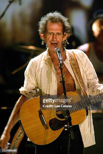 Keith Richards during Return To Sin City: A Tribute to Gram Parsons - July 10, 2004 at Universal Amphitheatre in Universal City, California, United...