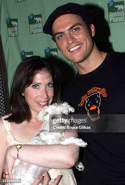 Alix Korey and Cheyenne Jackson from "All Shook Up"