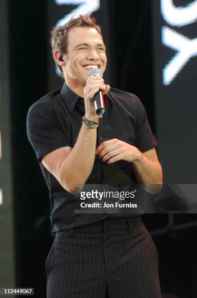 Will Young during Capital FM's Party in the Park in Aid of The Prince's Trust at Hyde Park in London, Great Britain.
