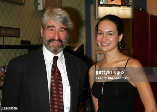 Sam Waterston and Elisabeth Waterston during New York Times Book Series Presents Sam and Elisabeth Waterston Reading Excerpts From F.Scott...