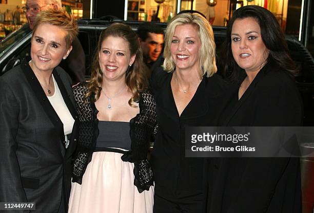 Melissa Etheridge, Tammy Lynn Michaels, Kelli O'Donnell and Rosie O'Donnell