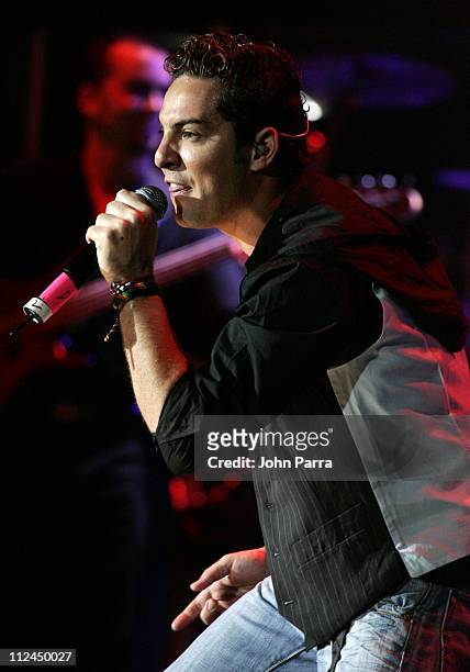 David Bisbal during Romance 107.7 Presents Viva Romance 2007 at American Airlines Arena in Miami, Florida, United States.