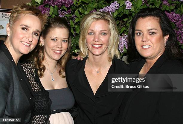 Melissa Etheridge, Tammy Lynn Michaels, Kelli O'Donnell and Rosie O'Donnell*EXCLUSIVE*