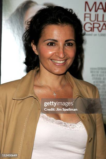 Kathrine Narducci during "Maria Full of Grace" New York Premiere at AMC Empire Theater in New York City, New York, United States.