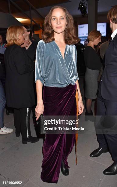 Jeanette Hain attends the NRW reception during 69th Berlinale International Film Festival on February 10, 2019 in Berlin, Germany.