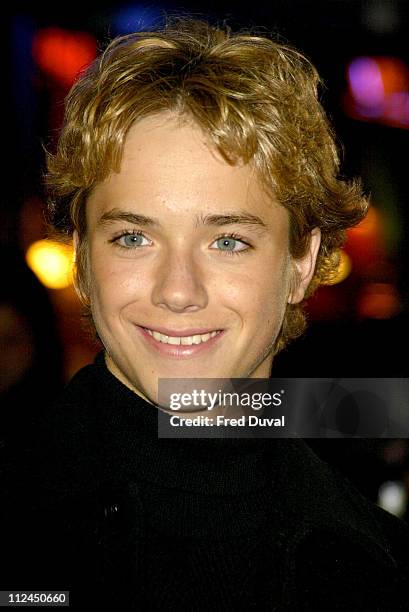 Jeremy Sumpter during "Peter Pan" London Premiere - Arrivals at UCI Empire in London, Great Britain.