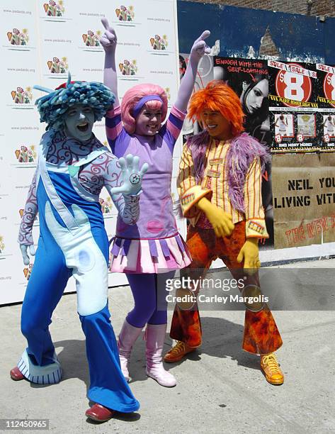 The Doodlebops during 13th Annual Kids for Kids Celebrity Carnival to Benefit the Elizabeth Glaser Pediatric AIDS Foundation at Industria Studios in...