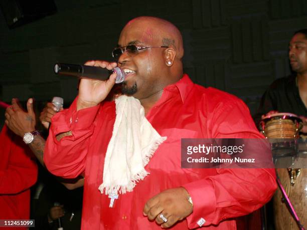 Cee-Lo Green during "Cee-Lo Green Is the Soul Machine" Album Release Party at Joe's Pub in New York City, New York, United States.