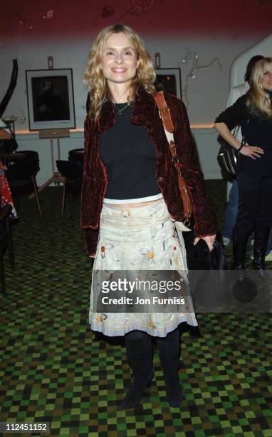 Maryam d'Abo during Kraken Opus Launch Party - Inside at Sketch in London, Great Britain.