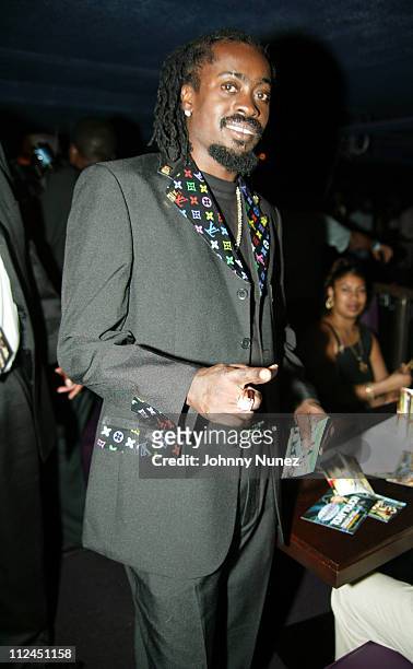 Beenie Man during Beenie Man's "Back To Basics" Album Release Party at Spirit in New York City, New York, United States.