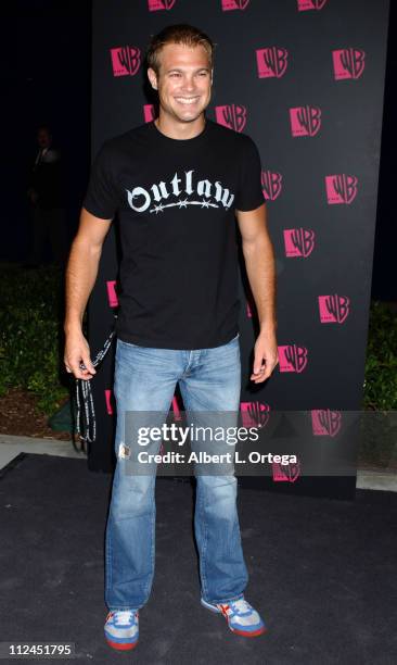 George Stults during The WB Network's 2004 All Star Summer Party - Arrivals at The Lounge at Astra West in Los Angeles, California, United States.