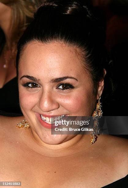 Nikki Blonsky during the after party for the New York City premiere of "Hairspray" at Roseland Ballroom on July 16, 2007 in New York City.