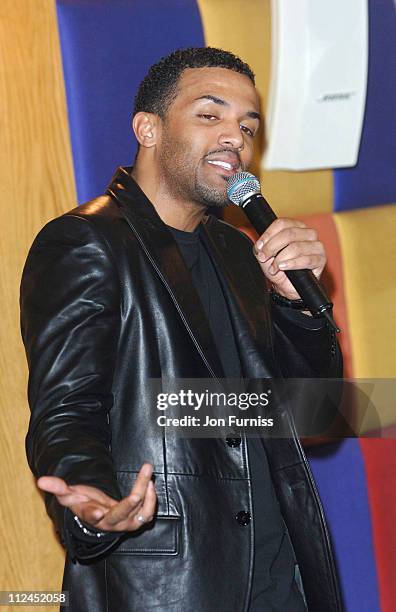 Craig David *Exclusive Coverage* during Craig David Performs an Acoustic Set at Capital FM - February 23, 2006 at Capital FM Studios in London, Great...