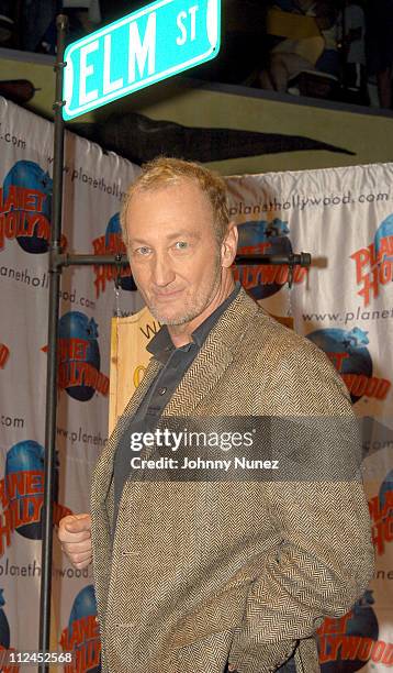 Robert Englund during Freddy Krueger Invades Planet Hollywood to be Reunited with His Infamous Glove and Promote "Freddy Vs. Jason" at Planet...