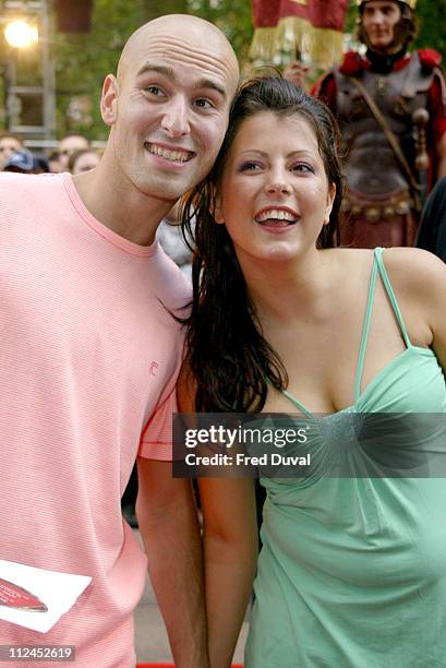 Emma Greenwood and Marco Sabba of "Big Brother 5 UK"