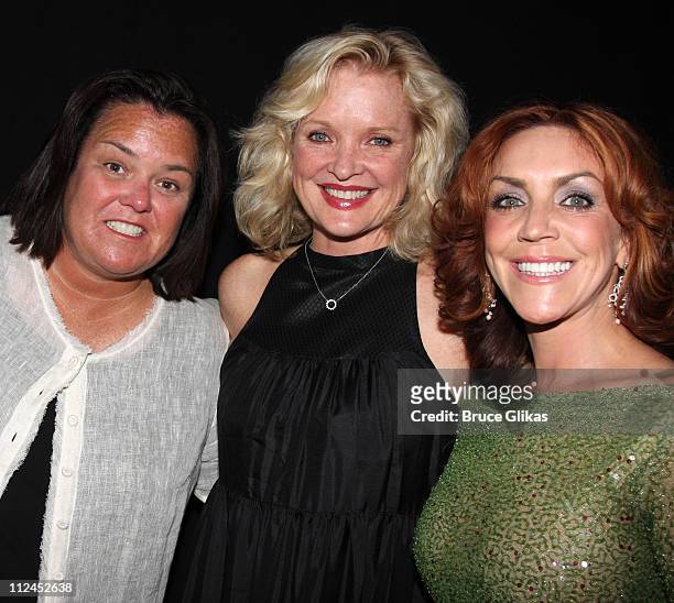Rosie O'Donnell, Christine Ebersole and Andrea McArdle on the 2008 R Family Vacations Summer Adventure Cruise aboard the Norwegian Dawn on July 13,...