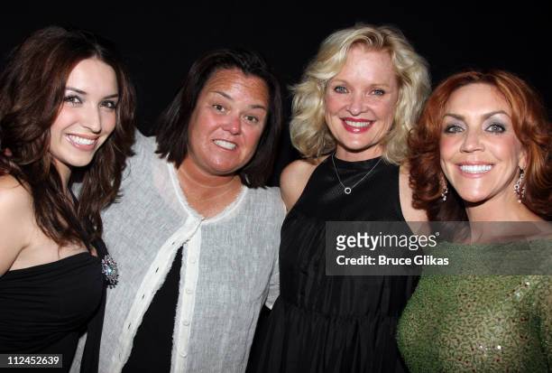 Alexa Kaloff , Rosie O'Donnell, Christine Ebersole and Andrea McArdle on the 2008 R Family Vacations Summer Adventure Cruise aboard the Norwegian...